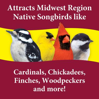 Show full view: 3-D Midwestern Regional Blend Wild Bird Food, 5-lb bag slide 3 of 9