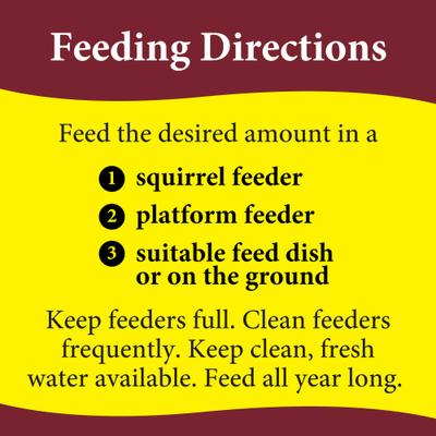 Show full view: 3-D Squirrel Food, 20-lb bag slide 7 of 9