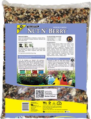 Show full view: 3-D Nut N Berry Wild Bird Food, 5-lb bag slide 2 of 9