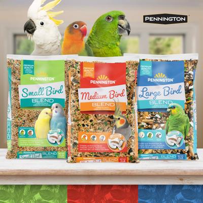 Show full view: Pennington Large Bird Blend Bird Food, 3-lb bag slide 9 of 9
