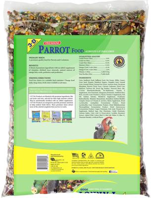 Show full view: 3-D Parrot Food, 8-lb bag slide 2 of 9