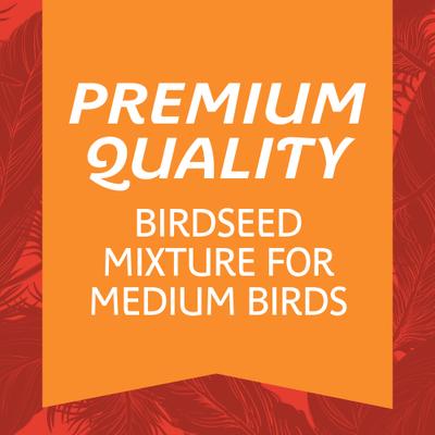 Show full view: Pennington Medium Bird Blend Bird Food, 3-lb bag slide 3 of 9