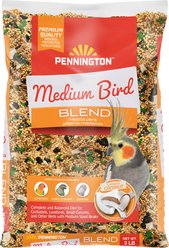 Pennington Medium Bird Blend Bird Food, 3-lb bag