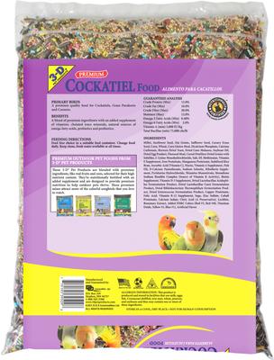 Show full view: 3-D Cockatiel Food, 9-lb bag slide 2 of 9