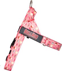 BullHug Adjustable No Choke Dog Harness, Cupcakes, Small: 19 to 24-in chest slide 2 of 9