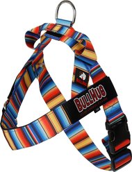 BullHug Adjustable No Choke Dog Harness, Fiesta, Small: 19 to 24-in chest