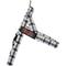 Show in main carousel: BullHug Adjustable No Choke Dog Harness, Tan Plaid, X-Large: 32 to 36-in chest slide 2 of 10