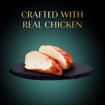 Show full view: Sheba Bisque Chicken Recipe Grain-Free Lickable Cat Treats & Food Topper, 1.4-oz tray, case of 14 slide 4 of 10