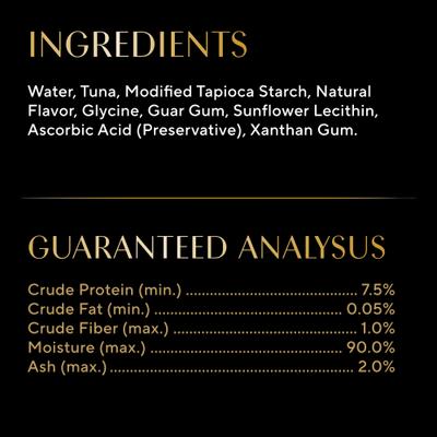 Show full view: Sheba Bisque Tuna Recipe Grain-Free Lickable Cat Treats & Food Topper, 1.4-oz tray, case of 14 slide 7 of 10