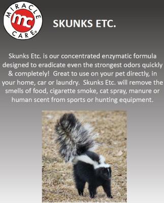 Show full view: Miracle Care Skunks Etc. Odor Remover, 16.9-fl oz slide 5 of 7