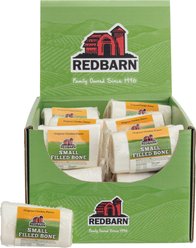 Redbarn Small Chicken Filled Bones Dog Treats, case of 20