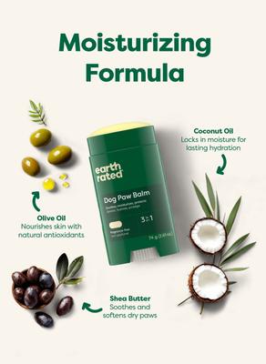 Show full view: Earth Rated Dog Paw Balm, 74-g jar slide 4 of 8