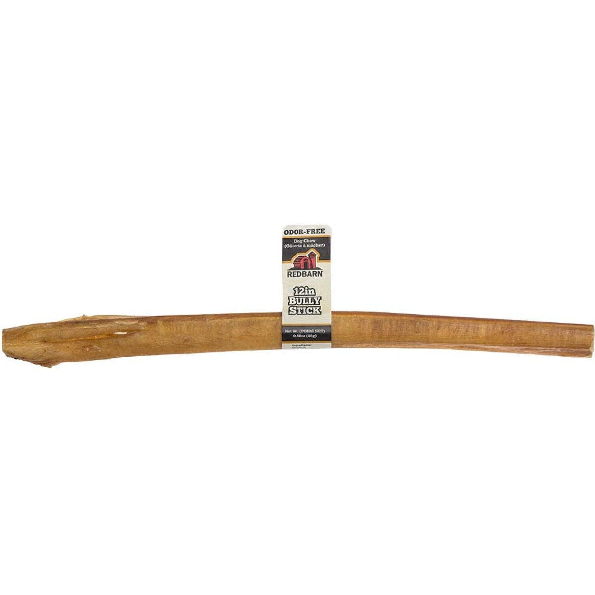 Redbarn 12" Odor-Free Bully Stick Dog Treat, 1 count