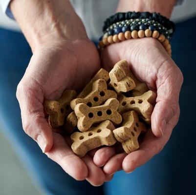 Show full view: Buck Bone Organics Antler Dog Biscuits, 8-oz bag slide 5 of 5
