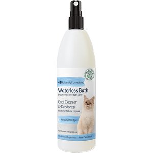 Miracle Care Waterless Bath for Cats, 8-fl oz bottle