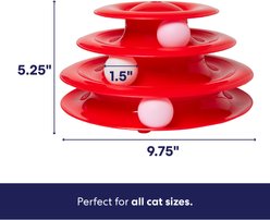 Frisco Valentine Cat Tracks Cat Toy with Silvervine & Catnip, Candy & Donut slide 2 of 7