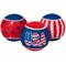 Show in main carousel: Frisco Winter Sports Americana Squeaky Tennis Ball Dog Toy, Medium, 3 count slide 1 of 8