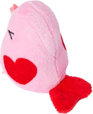 Show full view: Frisco Valentine Love Bird Chirping Sound Electronic Plush Cat Toy with Silvervine & Catnip slide 4 of 9