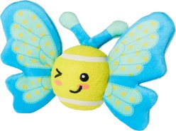 Frisco Easter Spring Butterfly Fetch Squeaky Tennis Ball Dog Toy, Medium/Large, 1 count