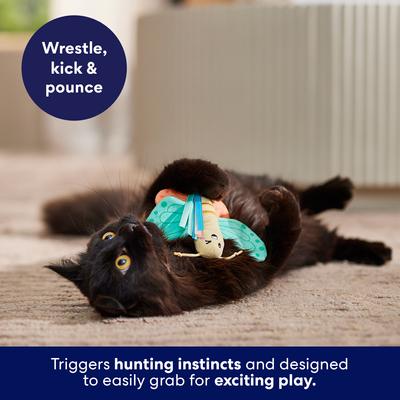 Show full view: Frisco Easter Spring Butterfly Cat Toy with Silvervine & Catnip slide 5 of 9