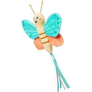 Frisco Easter Spring Butterfly Cat Toy with Silvervine & Catnip
