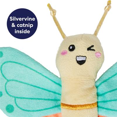 Show full view: Frisco Easter Spring Butterfly Cat Toy with Silvervine & Catnip slide 4 of 9