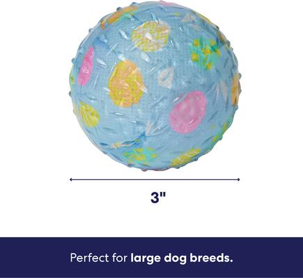 Show full view: Frisco Easter TPR Ball Squeaky Dog Toy, Large slide 2 of 8