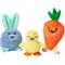 Show in main carousel: Frisco Easter Monsters Squeaky Plush Dog Toy, Small/Medium, 3 count slide 1 of 8