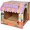 Show in main carousel: Frisco Easter Spring Flower Shop Cardboard Cat House with Catnip slide 1 of 11