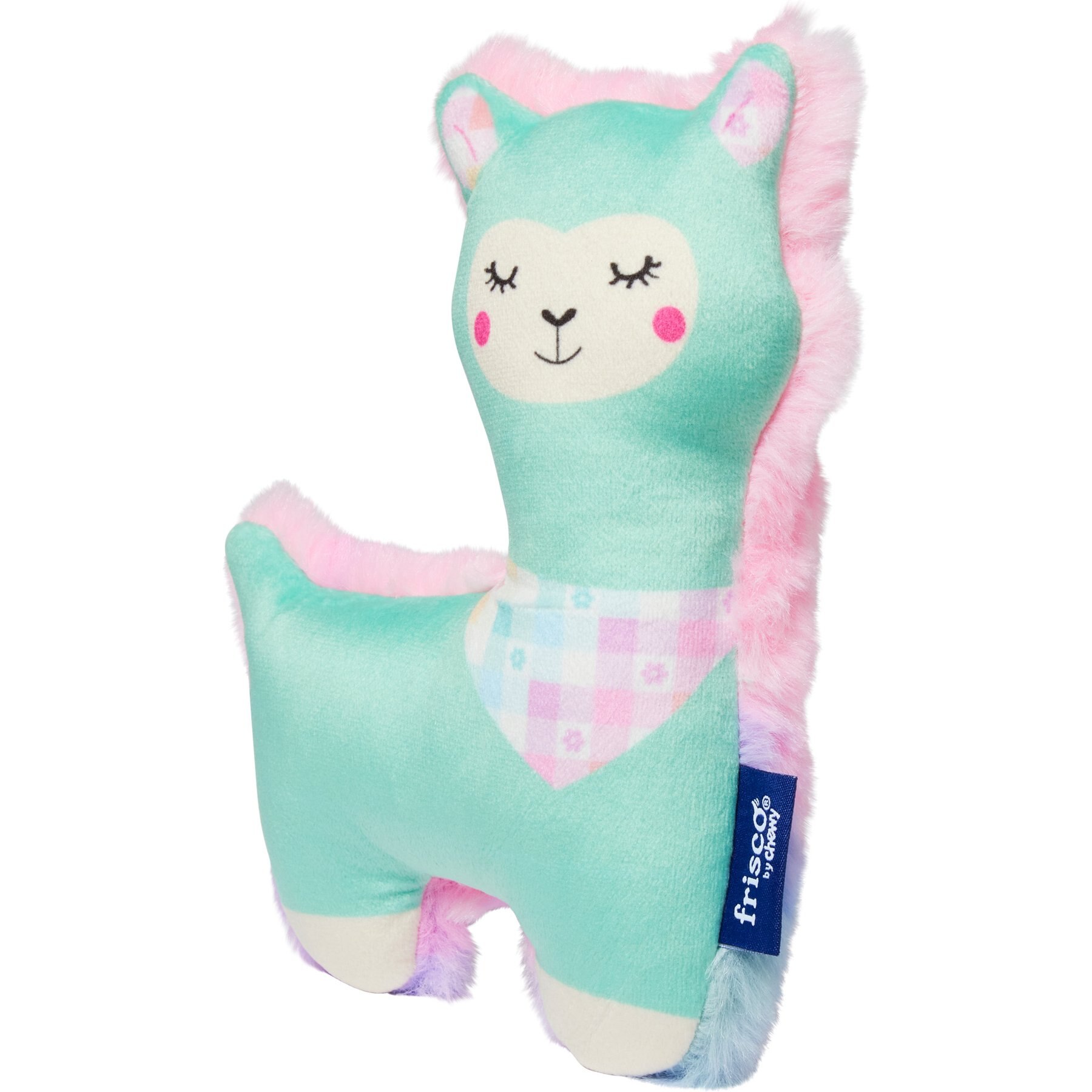 Frisco Easter Spring Llama Plush Squeaky Dog Toy, Small/Medium