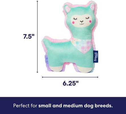 Show full view: Frisco Easter Spring Llama Plush Squeaky Dog Toy, Small/Medium slide 2 of 8