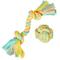 Show in main carousel: Frisco Easter Double Knot & Rope Ball Dog Toy, Medium, 2 count slide 1 of 7