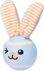 Frisco Easter Bunny Fetch Squeaky Tennis Ball Dog Toy, Medium, 1 count