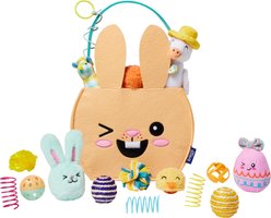 Frisco Easter Bunny Basket Variety Pack Cat Toy with Silvervine & Catnip, 15 count