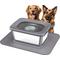 Show in main carousel: Decflow 10-L Stainless Steel No Spill Anti-Splash Dog Water Bowl with XX-Large Silicone Mat, Grey slide 1 of 10