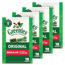 Greenies Regular Natural Original Chicken Flavor Dental Dog Treats, 72 count