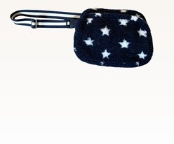 Jill Martin Solid Navy-Star Fanny Pack Dog Tote-Bag