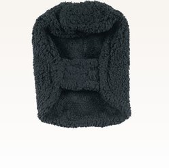 Jill Martin Solid NBA Logo Man Sherpa Dog Sweater, Black, X-Large slide 2 of 2