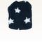 Show in main carousel: Jill Martin Solid Navy-Star Sherpa Dog Sweater, Small slide 1 of 2
