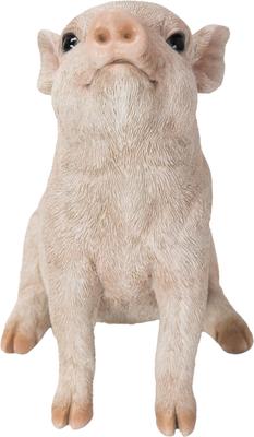 Show full view: Hi-Line Gift Baby Pig Sitting, Pink, 6.3-in slide 2 of 9