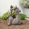 Show in main carousel: Hi-Line Gift Mom & Baby Rabbits Garden Statue, 14.6-in slide 9 of 9