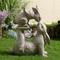 Show in main carousel: Hi-Line Gift Mom & Baby Rabbits Garden Statue, 14.6-in slide 1 of 9