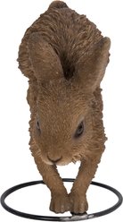 Hi-Line Gift Hare Cub Running Statue, 6.22-in slide 2 of 9