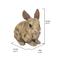Show in main carousel: Hi-Line Gift Driftwood Rabbit Statue, 4.21-in slide 7 of 8