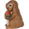 Show in main carousel: Hi-Line Gift Rabbit Holding Carrot Welcome Sign Statue, 10-in slide 7 of 9