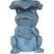 Show in main carousel: Hi-Line Gift Frog Garden Statue Plant Stand with Solar Light, 18.5-in slide 2 of 9
