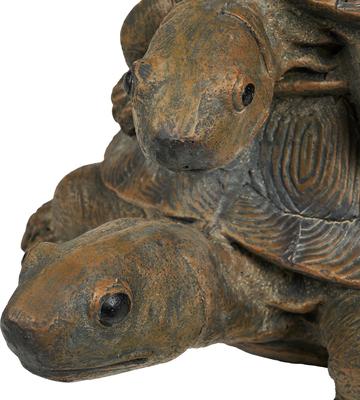 Show full view: Hi-Line Gift Stacked Turtle Family Statue, 20.5-in slide 8 of 9