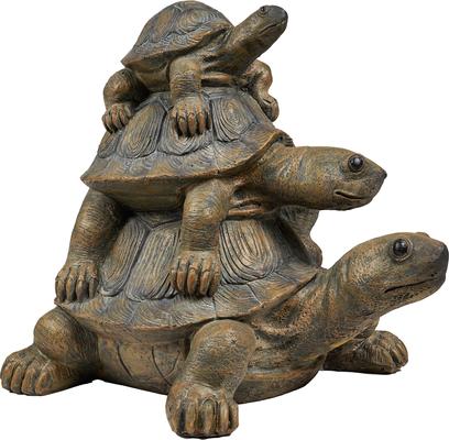 Show full view: Hi-Line Gift Stacked Turtle Family Statue, 20.5-in slide 4 of 9