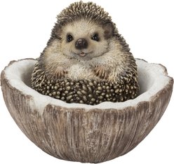 Hi-Line Gift Coconut Hedgehog Statue, 3.94-in slide 2 of 7