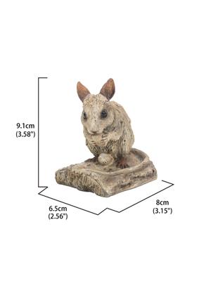Show full view: Hi-Line Gift Mouse-Driftwood Look Statue, 3.58-in slide 7 of 9